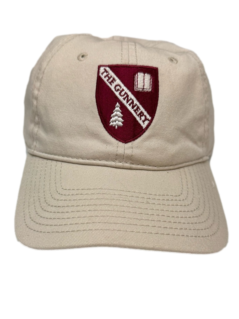 The Game Gunnery Cream Baseball Cap with Embroidered Logo